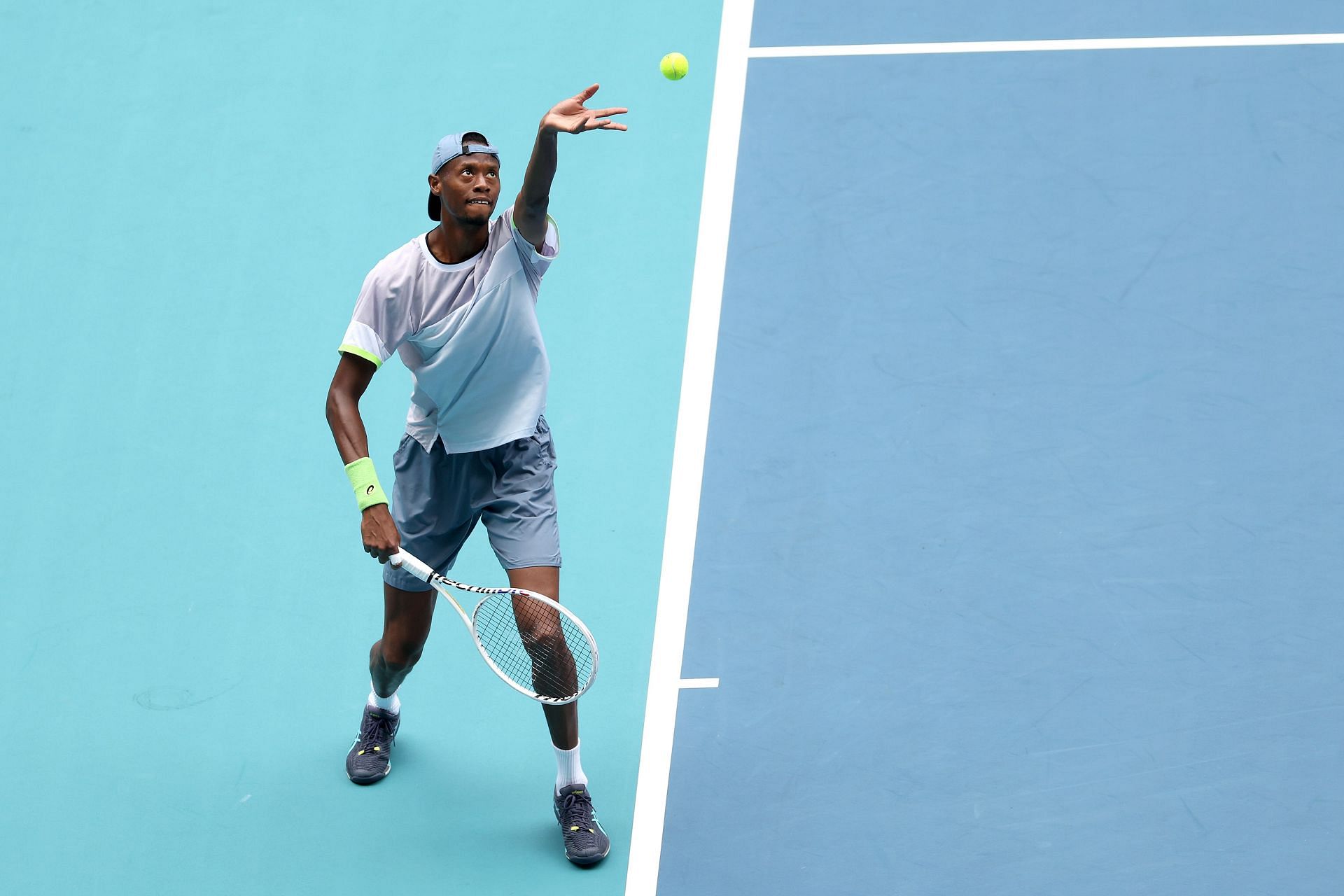 Eubanks is into the last eight.